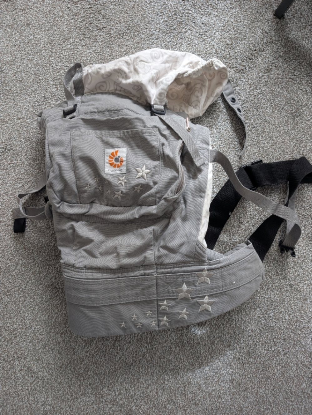 Ergo baby gray star